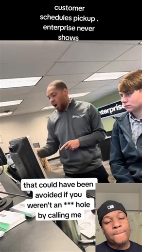 Enterprise customer upset over rental car #viralreels #reelsviral #explorepage #fyp #reels #viral #angrycustomer | Luxury Auto Cars