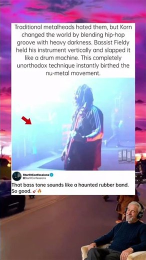 How Korn Invented A New Genre 🤯#Korn #BassPlayer #NuMetal #90sRock