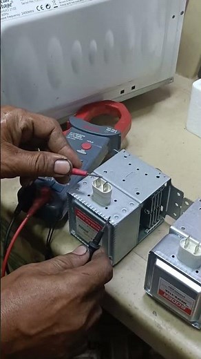 Testing Magnetron of Microwave Oven ‪@armandelectrical‬ #shortsvideo #SsD