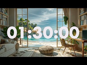 1 Hour 30 Minute Timer With Beeps at the End