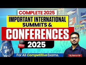 Complete International Summits & Conferences of 2025 🔥 | International Summit 2025 | Eduteria