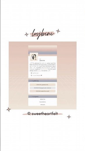 carrd inspo, #tutorial linked #retrospring