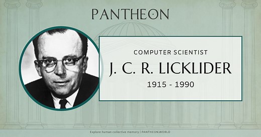 J. C. R. Licklider Biography | Pantheon