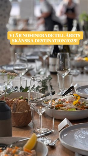 Restaurang Gjuterigatan on Instagram: "IN & RÖSTA!!! 🥰🥰🥰 VI ÄR NOMINERADE till årets skånska destination 2025 Vilken otrolig ära att vara nominerad tillsammans med så sjukt vassa, goa, duktiga & drivna kollegor i branschen! Vill ni se oss stå på scen i Rådhuset och stamma tacktal så gå in och rösta på oss genast! Länk i bio! 🥰 Älskar er!!!"