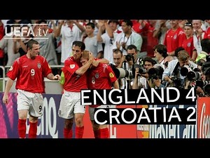 ENGLAND beat CROATIA at EURO 2004