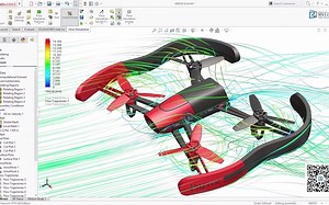 SOLIDWORKS Simulation之无人机