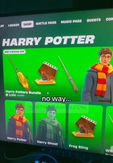 Harry Potter Fortnite Item Shop 👀 #fortnite #harrypotter #fyp #plutov2 #harrypottertiktok