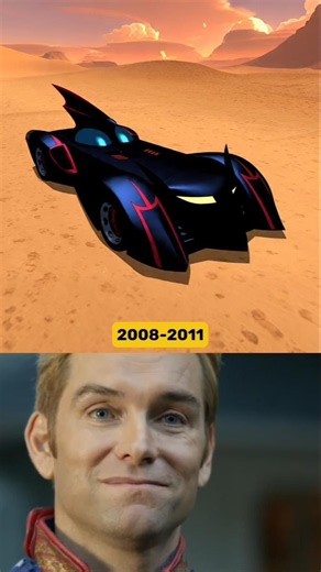 Ranking Batman Batmobile (Animated series) #batman #shorts