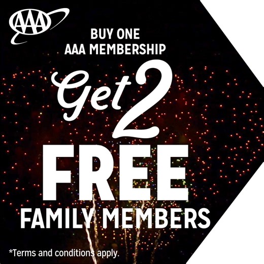 AAA Membership Offer! Join today & add 2 free family members. Enjoy 24/7 security & savings everywhere you go. | AAA The Auto Club Group | Facebook