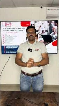 Working Professional new Batch- Full Stack Java Developer