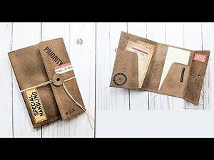 Mini Office Folio - DIY Tutorial - Nik the Booksmith
