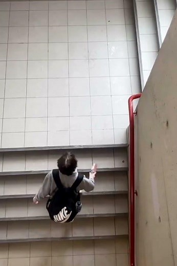 The Sneakiest Stair Prank Ever 😈