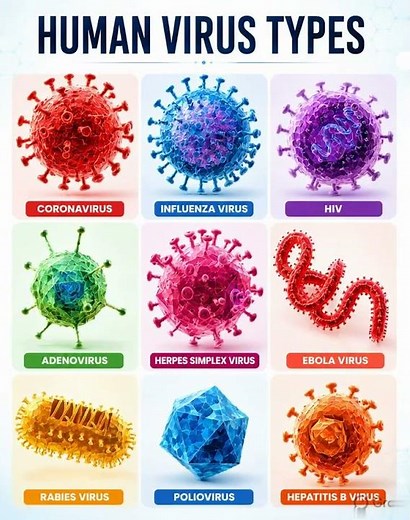 Human Virus Types Explained
