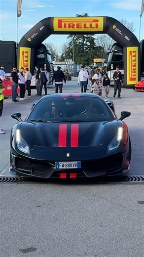 If Batman had a Ferrari 488 Pista