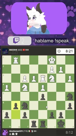 Ajedrez Silencioso ♟️ + Lo-Fi & Bongo Cat aporreando los bongos | #aicogames123 de #Twitch