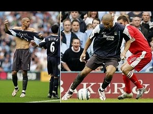 David James plays up front / outfield for man city!