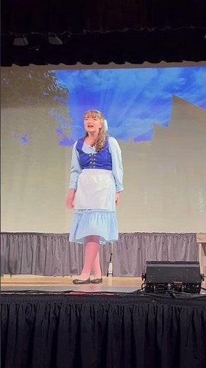 “Belle Reprise” from Beauty and the Beast #musicaltheatre