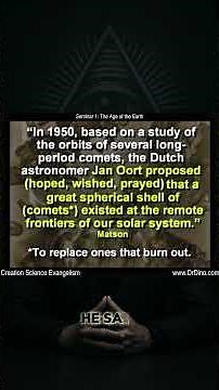Dr. Kent Hovind: Why Do We Still Have Comets?