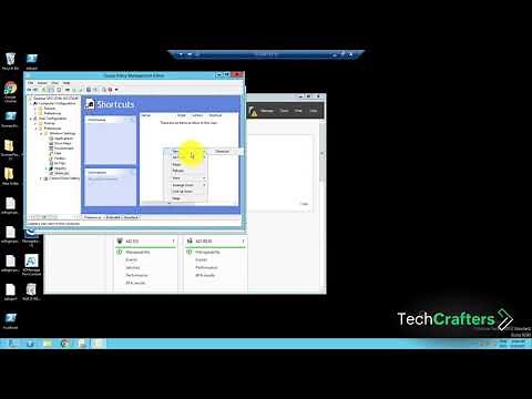 How to create a desktop shortcut on domain computers using a GPO
