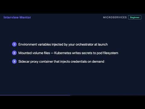 Where Should Microservices Store API Keys?