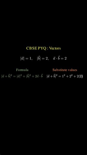 Vector addition trick |CBSE BOARD in 60 seconds