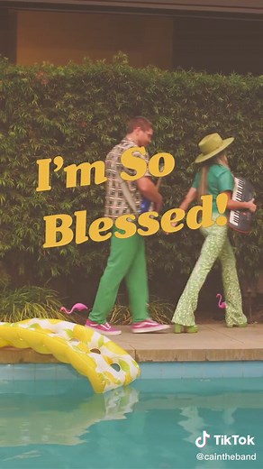 The official music video for “I’m So Blessed” is about to hit 1 million views 🙌🏻 thank you guys for supporting us the way you do. We’re just getting started I can’t wait to tell you about what’s next 😝 #fyp #cain #imsoblessed