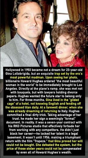 He Forced the "Most Beautiful Woman" Into a Gilded Cage. The 1950 Secret Contract That Backfired 😱