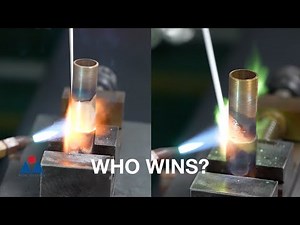 Classic AG5 vs Flux Coated Cu-P-Sn Brazing Rod Compared