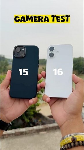 iPhone 15 vs iPhone 16 camera test