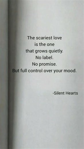 No Label. No Promise. Still Attached . | Silent Hearts | #psychology #love #silenthearts