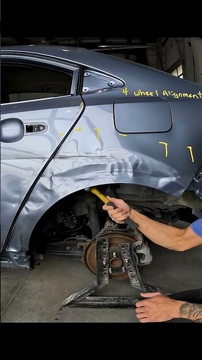 Repair before Replace! #autobodyrepair