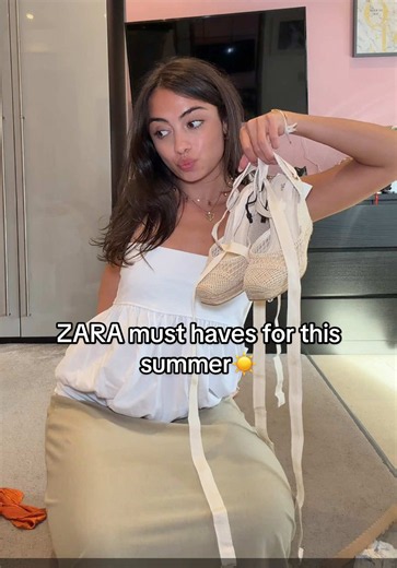The cutest summer dresses from Zara✨🌺🌷 #zara #tryonhaul #zarahaul #summerdresses #summeroutfit