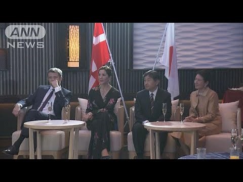 皇太子ご夫妻 デンマーク皇太子主催の晩餐会に出席(17/10/13)