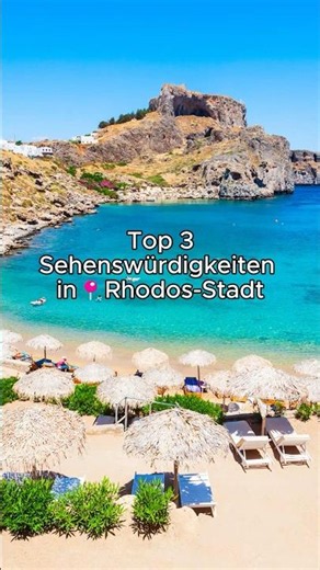 Top 3 Sehenswürdigkeiten in Rhodos Stadt 📍