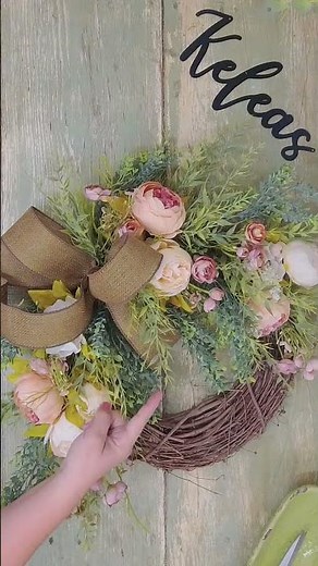 DIY Year-Round Cottage Wreath Kit | Neutral Everyday Front Door Decor Tutorial