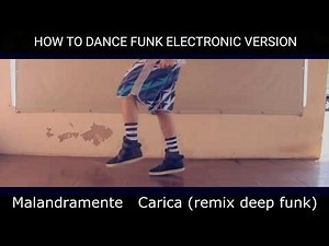 HOW TO DANCE FUNK ELECTRONIC VERSION (BASIC STEPS ) | TUTORIAL BY LEO MACKIN