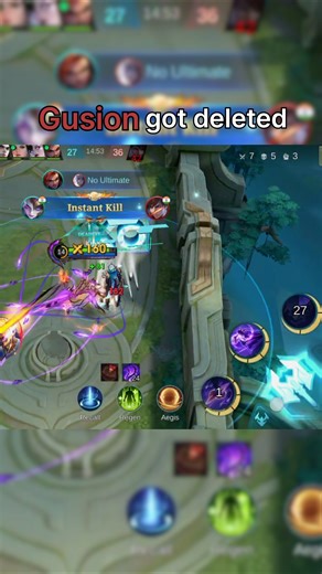 onsidia delete gusion 🤯 #mlbb #kroxplayss #mobilelegends