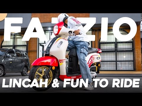 Impressions About Riding Position and Handling Yamaha FAZZIO !!
