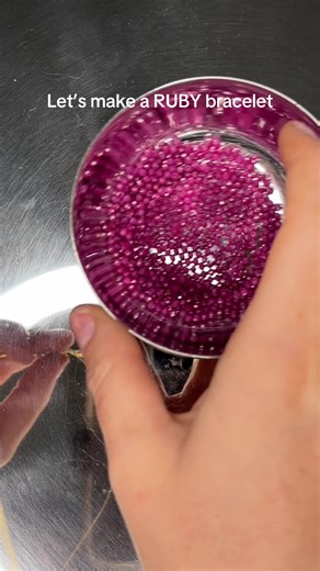 Create Your Own Stunning Ruby Bracelet DIY