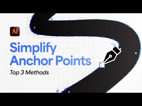 How to Reduce Anchor Points in Adobe Illustrator