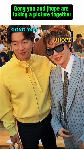 Gong yoo and jhope are taking picture together 😱#kpop #bts #btsarmy #foryou #squidgame
