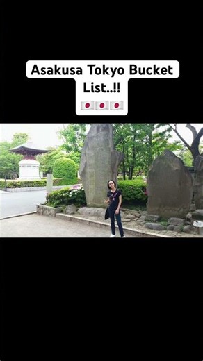 Asakusa Tokyo The Famous Kaminarimon Gate! #AsakusaJapan #TokyoSightseeing #TokyoCulture
