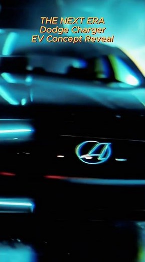 THE NEXT ERA ⚡ Dodge Charger EV Concept Reveal