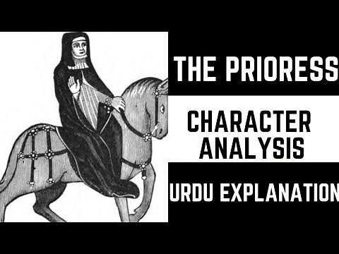 The Prioress | Character Analysis | Prologue to Canterbury Tales | Explanation