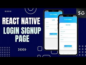 Build a Beautiful Login and Signup Screen in React Native: A Step-by-Step Tutorial Part-II
