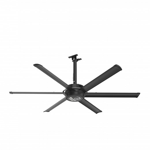 Reviews for Big Ass Fans E-Series - (E7) 2025, Indoor Ceiling Fan (6 Blades), 7 ft. Diameter, Stealth Black, Variable Speed Controller | Pg 1 - The Home Depot