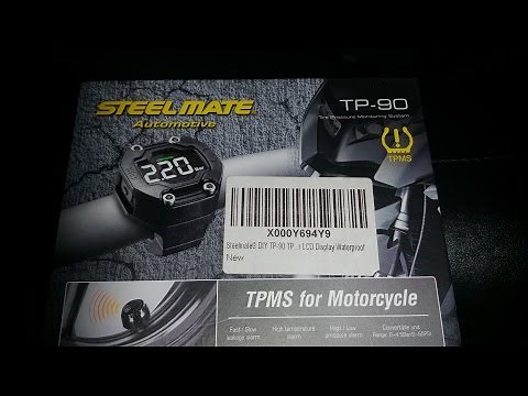 Steel Mate TP-90 Motorcycle tire pressure monitor