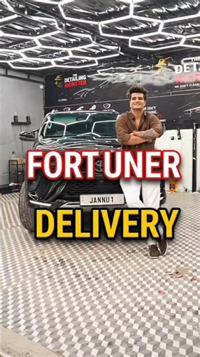 Jannu Stuntz - Took delivery of the Fortuner.