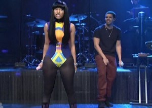 Drake & Nicki Minaj Perform "I'm So Proud Of You" On SNL!