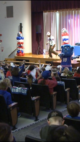 Charlotte Avenue Elementary School shows off Bills pride